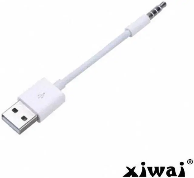 Main image of JAENFONG 3.5mm Male Audio AUX to USB 2.0 A Male adapter Charge Cable for Apple iPod Shuffle 4th Gen