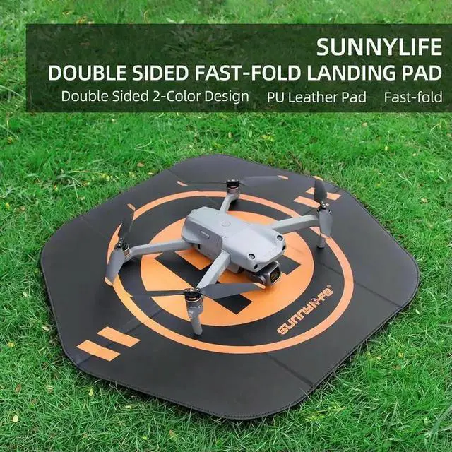 Alt view image 5 of 7 - Drone Foldable Landing Pad/Mat for Mavic Pro Air 2 Drone Parking Apron for Mini 2 Mavic 2 Phantom FIMI X8 SE