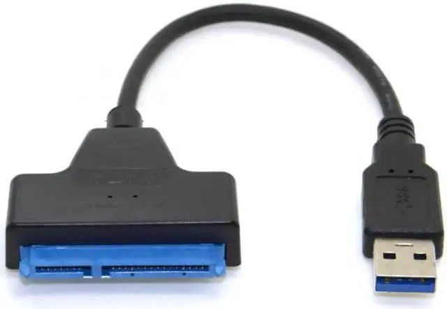Alt view image 3 of 6 - JAENFONG Super speed 5Gbps USB 3.0 to SATA 22 Pin Adapter Cable for 2.5" Hard disk driver SSD
