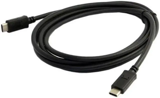 Alt view image 3 of 5 - JAENFONG 10Gbps Reversible USB 3.1 Type-C Male to USB-C Male Data Cable for TabletPhoneLaptop 2m