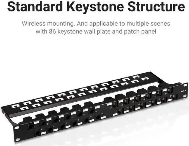 Alt view image 3 of 7 - JAENFONG RJ45 Connector Cat6 Ethernet Adapter Female to Female R J45 8P8C Network Extender Extension Cable for Ethernet Cable Black