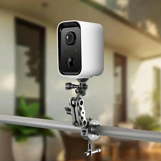 Alt view image 4 of 4 - Handlebar Mount Bracket Aluminum Alloy Motorcycle l Stand 360°Ball Head Action Camera Clamp Mount Action Camera Accessories