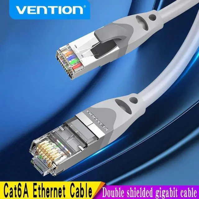 Alt view image 2 of 2 - JAENFONG Ethernet Cable Cat6 Lan Cable UTP RJ45 Network Patch Cable For PS PC Internet Modem Router Cat 6 Cable Ethernet(Gray 1.64ft)