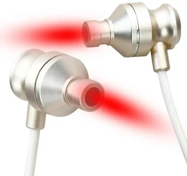 Main image of Tinnitus Infrared Ear Plugs USB+Type-C Red Light Therapy 650NM Infrared Therapy for Ears Otitis Media Deafness Treatment