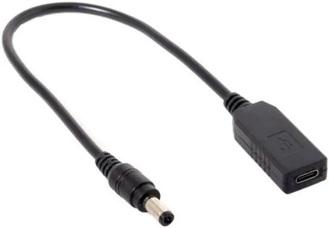 Alt view image 7 of 7 - JAENFONG USB 3.1 Type C USB-C to DC 20V 5.5 2.5mm2.1mm Power Plug PD Emulator Trigger Charge Cable for Laptop