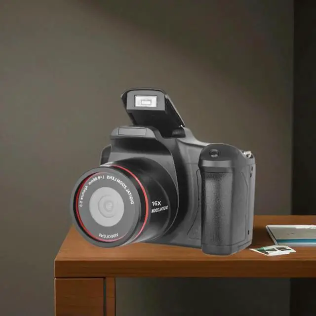 Alt view image 4 of 7 - 1080P 16MP Camera with 2.4 Inch LCD Screen Vlogging Camera Video Recorder for Photography