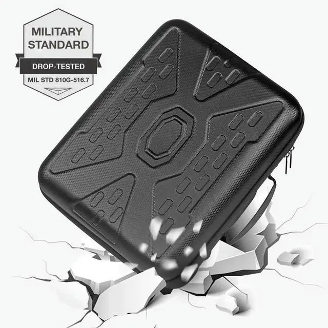 Main image of Hard Carrying Case for Xbox Series X Game Console Travel Bag Travel Carry Case for Wireless Controllers and Accessories
