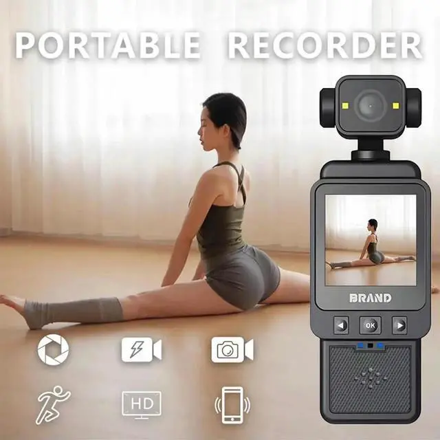 Alt view image 4 of 4 - 1080P Action Camera Travel Bicycle Driver Recorder Body Camera for Outdoor Sport Bike Travel