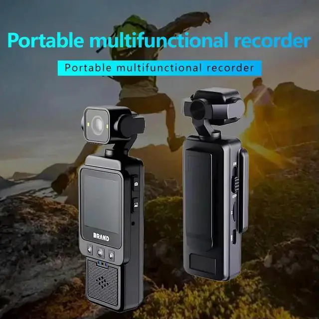 Alt view image 3 of 4 - 1080P Action Camera Travel Bicycle Driver Recorder Body Camera for Outdoor Sport Bike Travel