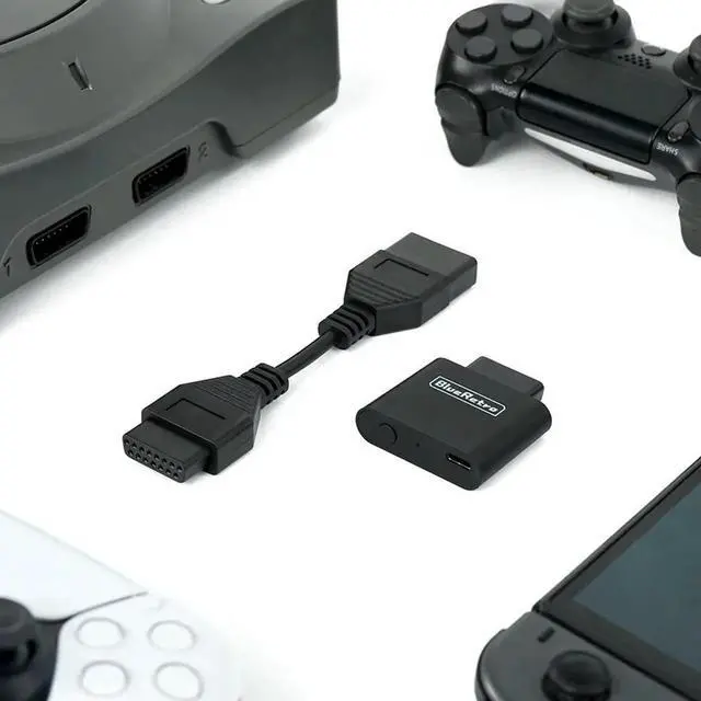 Alt view image 4 of 4 - Bluetooth-compaitble Wireless Game Controllers Adapter for PS3/PS4/PS5 8bitdo Switch Xbox