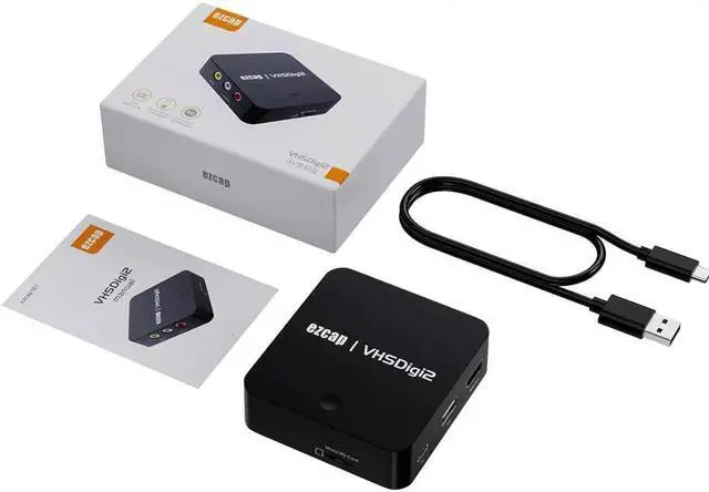 Alt view image 3 of 6 - JAENFONG EzCAP181 AV Converter, Record & Digitalize Video From VHS, VCR,DVD Player To Digital MP4 Format, SD Card/USB Driver HDMI Output