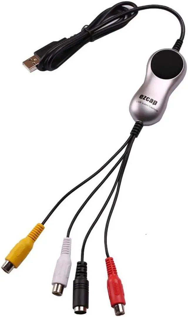 Alt view image 6 of 6 - JAENFONG Ezcap USB 2.0 Video Capture Card Video Record Device for AV CVBS S-video VHS Player TV Box DVD Camera for Windows 7 8 10 Win10