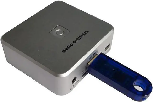 Main image of JAENFONG Music Digitizer Converter Audio capture recorder , Convert Analog Music to USB Flash disk/ SD Card /MP3 player, No pc Required