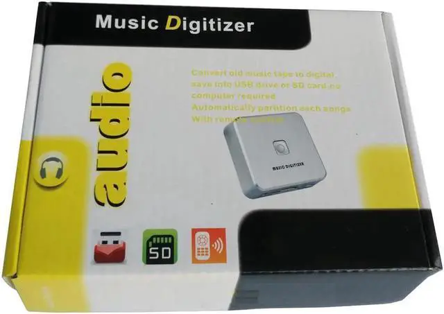 Alt view image 3 of 5 - JAENFONG Music Digitizer Converter Audio capture recorder , Convert Analog Music to USB Flash disk/ SD Card /MP3 player, No pc Required