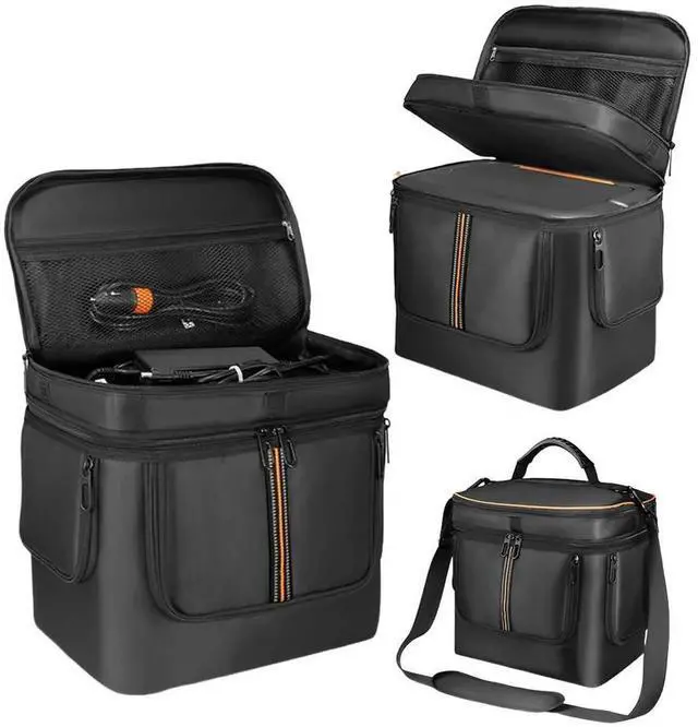 Alt view image 4 of 4 - Carrying Case Bag for Jackery Explorer 1000 V2 Case Travel Carrying Bag Travel Bag with Shoulder Strap & Handle