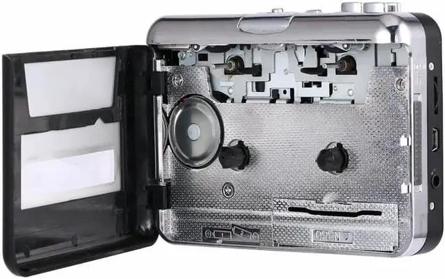 Alt view image 2 of 4 - JAENFONG Portable MP3 cassette capture to MP3 USB Tape PC Super MP3 Music Player Audio Converter Recorders Players Cassette-to-MP3