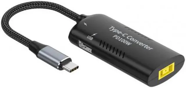 Main image of JAENFONG Rectangle Power Thinpad X1 Input to 100W Dual Type C USB-C and Type-A Output PD Emulator Trigger Charge Cable