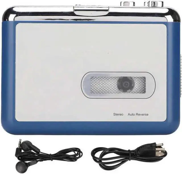 Main image of JAENFONG Ezcap Bluetooth Cassette Player Auto Reverse Functio Tape Player with 3.5mm Jack Headphone Cassette Music Player