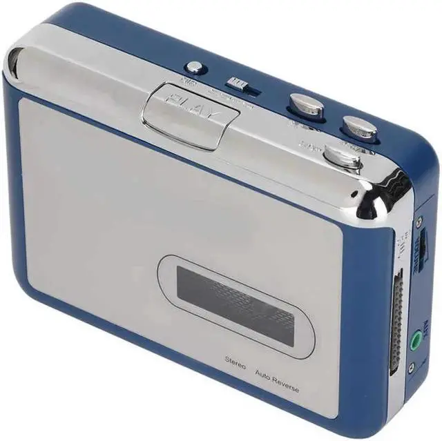 Alt view image 6 of 6 - JAENFONG Ezcap Bluetooth Cassette Player Auto Reverse Functio Tape Player with 3.5mm Jack Headphone Cassette Music Player