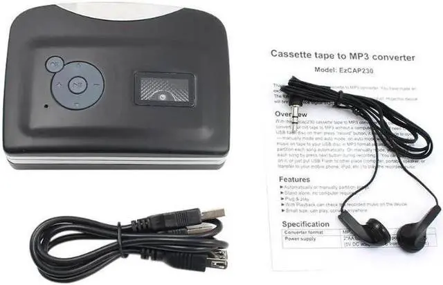 Main image of JAENFONG 1Pcs Tape to PC USB Cassette to MP3 CD Digital Audio Music Player Converter Tape to MP3 Capture Recorder Car Styling Players