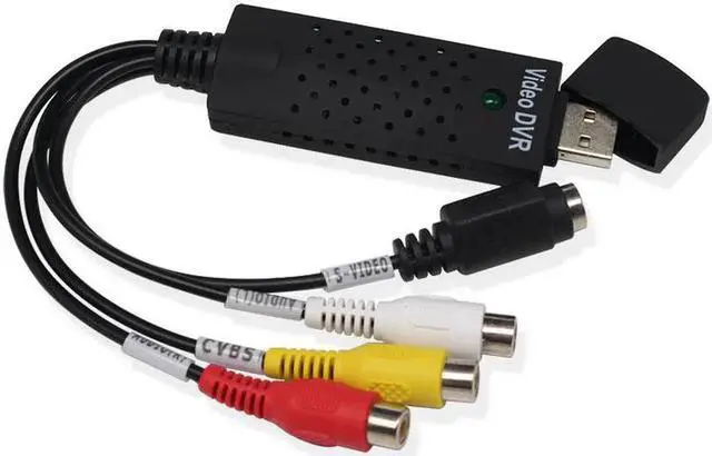 Alt view image 3 of 6 - JAENFONG 1 piece USB 2.0 Easy cap Audio New Video DVD VHS Record Capture Card Converter PC Adapter