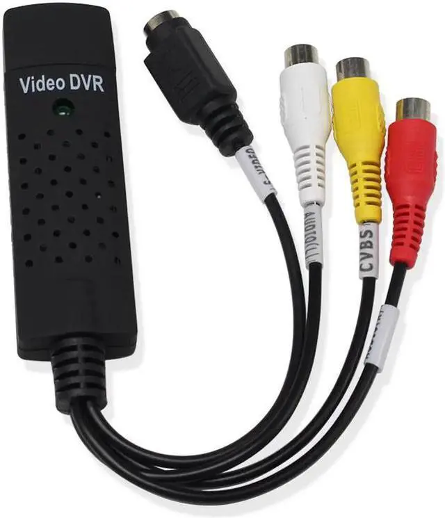 Alt view image 5 of 6 - JAENFONG 1 piece USB 2.0 Easy cap Audio New Video DVD VHS Record Capture Card Converter PC Adapter