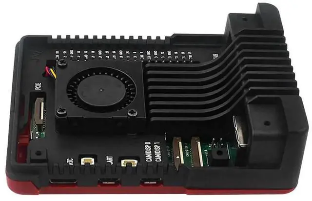 Alt view image 3 of 4 - Argon NEO 5 Case Aluminum Case with PWM Cooling Fan l Case Protective Case Suitable for Raspberry Pi 5