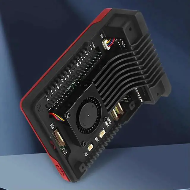 Alt view image 2 of 4 - Argon NEO 5 Case Aluminum Case with PWM Cooling Fan l Case Protective Case Suitable for Raspberry Pi 5
