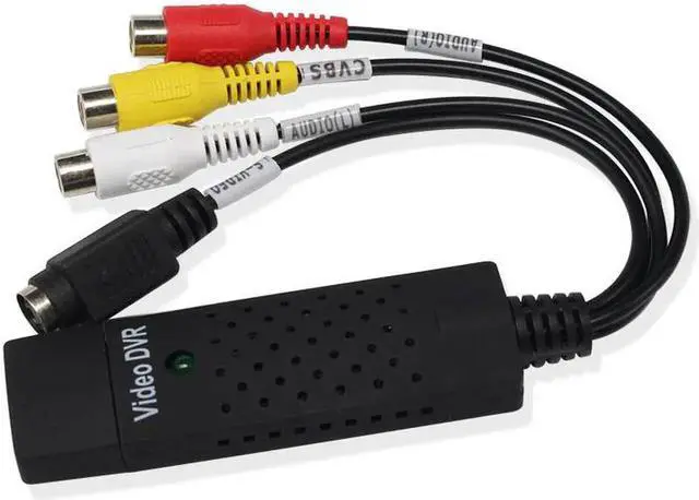Alt view image 6 of 6 - JAENFONG 1 piece USB 2.0 Easy cap Audio New Video DVD VHS Record Capture Card Converter PC Adapter