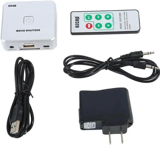 Alt view image 5 of 6 - JAENFONG Analog audio to USB Flash disk converter, convert music to mp3, save into U Driver or SD Card directly,