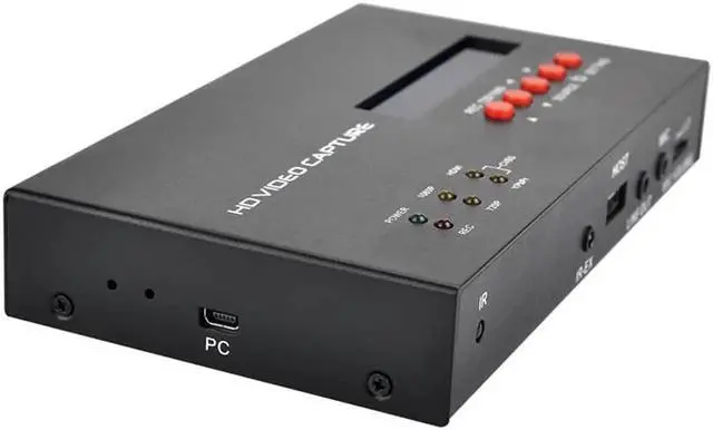 Alt view image 5 of 6 - JAENFONG Ezcap283S YPbPr AV Video Record Box Scheduled Recording 1080P HDMI Capture Card for XBOX PS3 PS4 Switch PC Game Video Capture