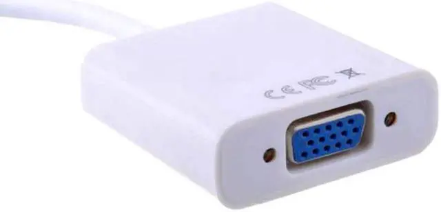 Alt view image 7 of 7 - JAENFONG Active Mini Displayport DP to VGA RGB Female Adapter Cable for Macbook Minitor Projector