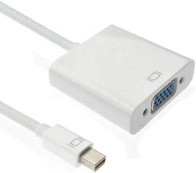 Alt view image 2 of 7 - JAENFONG Active Mini Displayport DP to VGA RGB Female Adapter Cable for Macbook Minitor Projector
