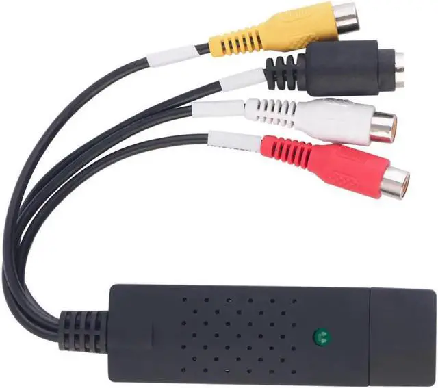 Alt view image 3 of 6 - JAENFONG Portable USB Video Capture Device USB 2.0 Easy to Cap Video TV DVD VHS DVR Capture Adapter Easier Cap support Win7/8/10/XP/Vista