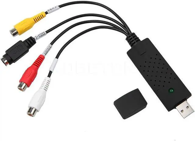 Main image of JAENFONG Kebidumei Portable USB 2.0 Easycap Audio Video Capture Card Adapter VHS to DVD Video Capture Converter For Win7/8/XP/Vista