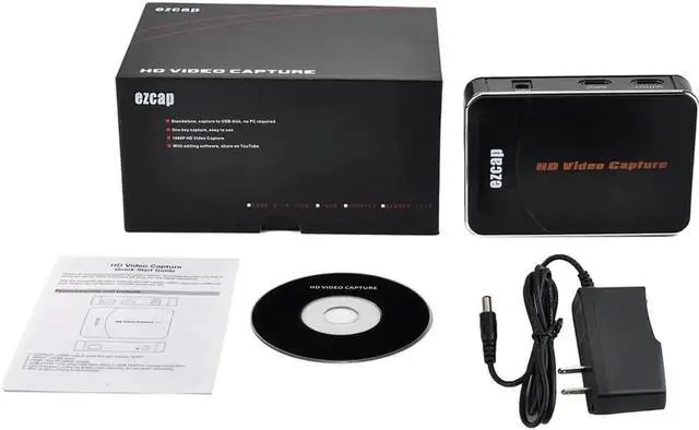 Alt view image 6 of 6 - JAENFONG EZCAP 280H HDMI-compatible Game Capture Card HD Video Capture 1080P 30fps HDMI Video Recorder, Compatible with Xbox One/ PS4