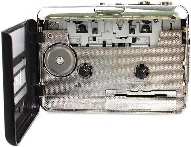 Alt view image 2 of 6 - JAENFONG New USB Cassette Capture Radio Player USB Walkman Tape to MP3 Converter Capture Audio Music Player Tape Cassette Recorder EZCAP