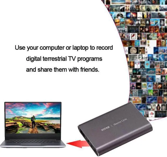 Alt view image 5 of 6 - JAENFONG Ezcap 311P 4K USB HD Video Capture Card 1080P 60Fps Live Streaming HDMI-Compatible USB 3.0 Game Capture Live Streaming Recording