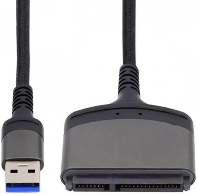 Alt view image 5 of 6 - JAENFONG 5Gbps USB 3.0 Type-A to SATA 22 Pin Adapter Cable for 2.5" Hard Disk Driver SSD
