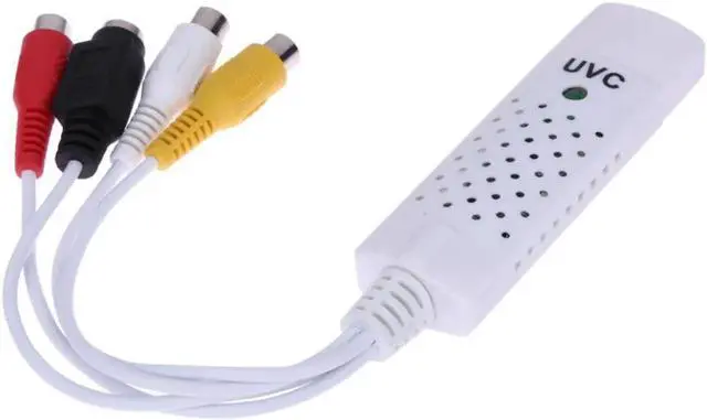 Alt view image 2 of 6 - JAENFONG Portable Easycap USB2.0 Audio Video Capture Card Adapter for NTSC/PAL VHS To DVD Video Signal Converter For Win7/8/XP/Vista