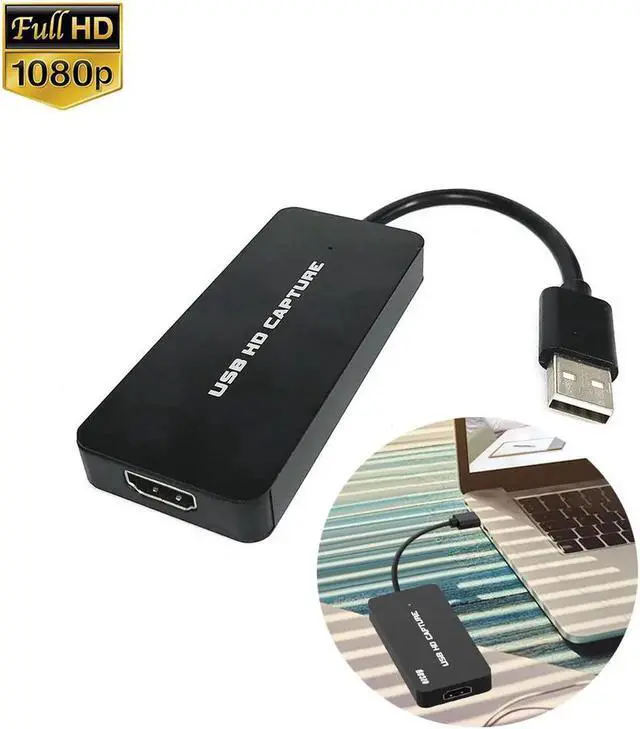 Alt view image 3 of 6 - JAENFONG Ezcap 311 USB 2.0 Video Capture Card 1080P 60fps Video Recording Adapter HDMI-compatible For PS3 PS4 Twitch OBS Live Streaming