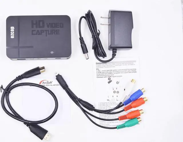 Alt view image 2 of 5 - JAENFONG Newest EZCAP HD Game Video Capture Card Box 1080P HDMI YPBPR Recorder for XBOX One 360 PS3 PS4 TV Video Camera Medical Recording