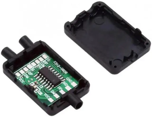 Alt view image 2 of 7 - JAENFONG PCBA for USB2.0 Ports HUB USB 1 to 2 Splitter with SR Cover for DIY OEM Parts3.0mm Cable