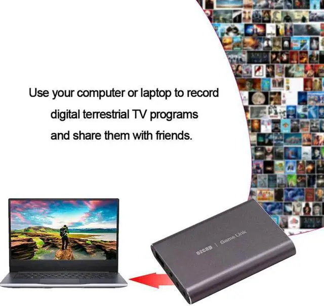 Alt view image 5 of 6 - JAENFONG ezcap311P HDMI compatible USB3.0 Video Capture 4K For PS3 Xbox Switch pc Mobile phone Game Capture Live Streaming Box Line in