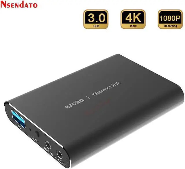 Alt view image 4 of 6 - JAENFONG Ezcap311P 4K USB HDMI Video Capture Card 1080P 60fps Live Streaming HDMI USB 3.0 Game Capture Live Boardcast Streaming Recording