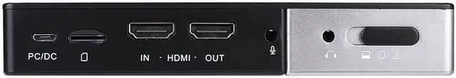 Alt view image 3 of 6 - JAENFONG Ezcap 273 HD Video Recorder Box Portable Game Capture Box with 3.5 Inch LCD Screen 1080P 60fps Game Capture Device