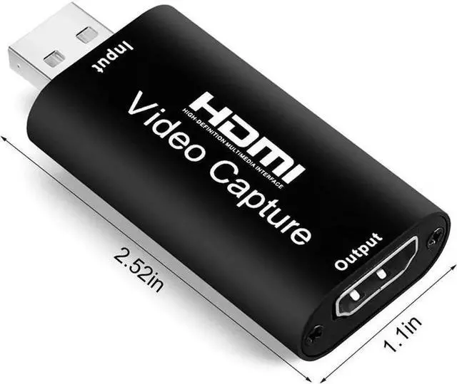 Alt view image 4 of 6 - JAENFONG Top Sale Video Capture Cards HDMI to USB 2.0 1080P 4K Record Via DSLR Camcorder Action Cam for High Definition Acquisition