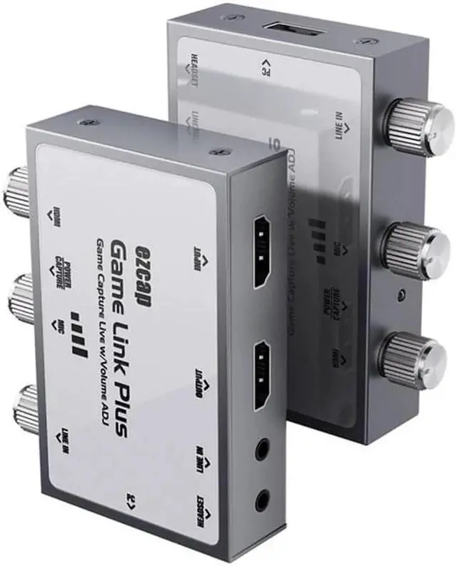 Alt view image 6 of 6 - JAENFONG Ezcap 312 Game Link Pro 4K60 Capture Game Live Broadcast Box Video Capture