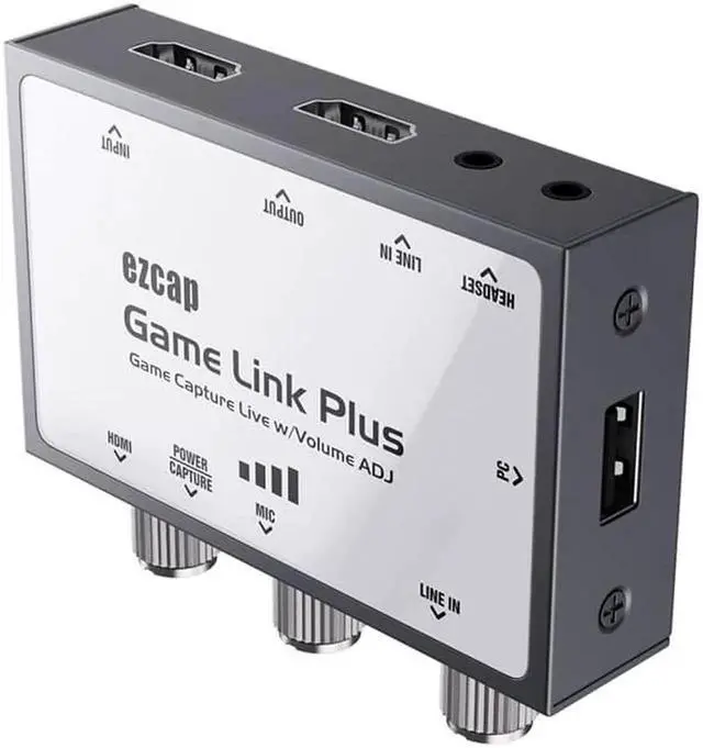 Alt view image 3 of 6 - JAENFONG Ezcap 312 Game Link Pro 4K60 Capture Game Live Broadcast Box Video Capture