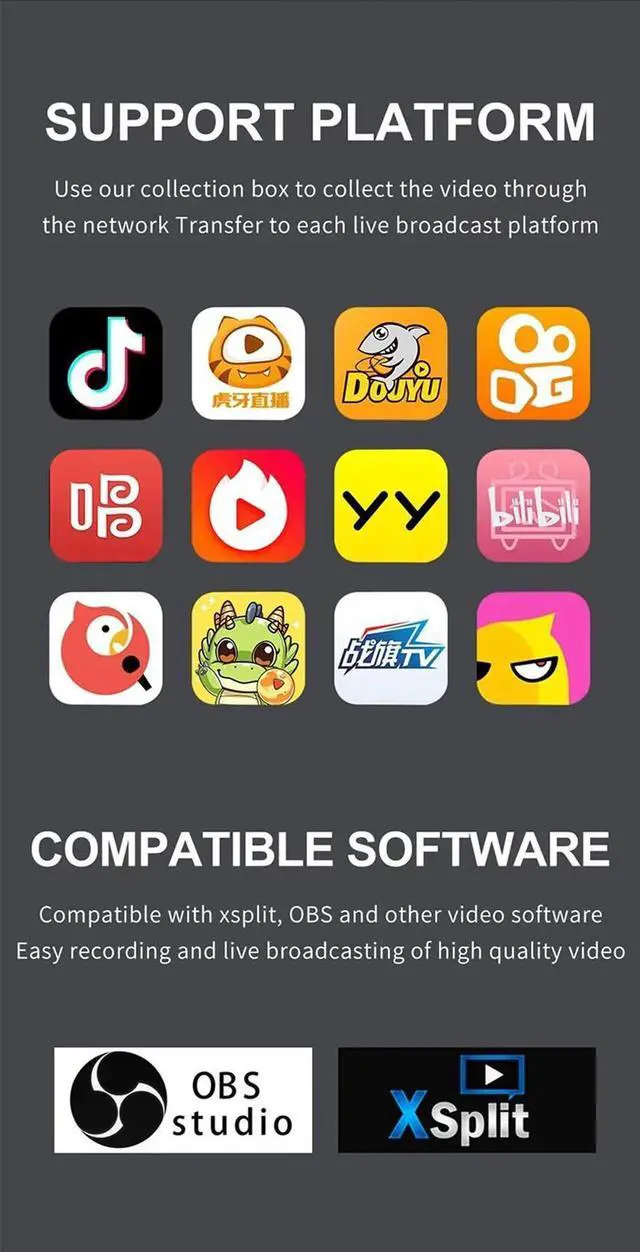 Alt view image 3 of 6 - JAENFONG Original Ezcap HDMI To USB 3.0 Video Grabber Box for PS4 Xbox Game DVD Camera PC Video Recording Plate Live Streaming 1080P 60Hz